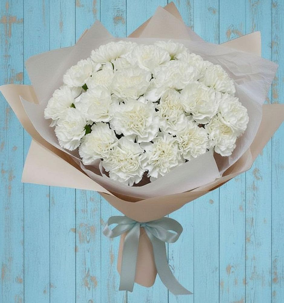 Букет цветов из: Гвоздики в Климово