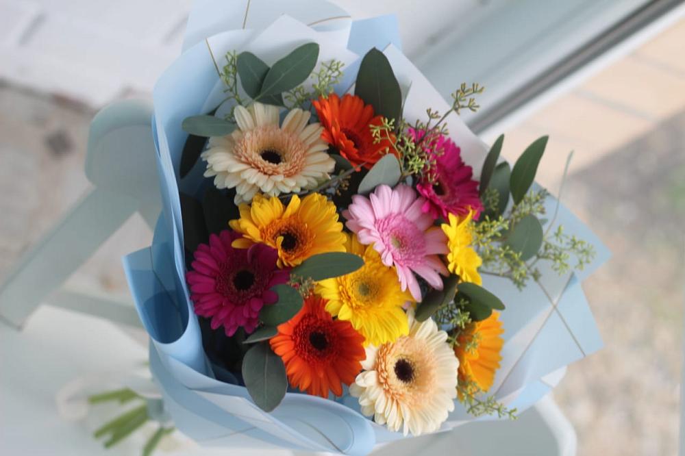 Букет цветов из: Герберы в Климово