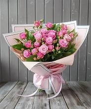 Букет Розовый кустик в Климово