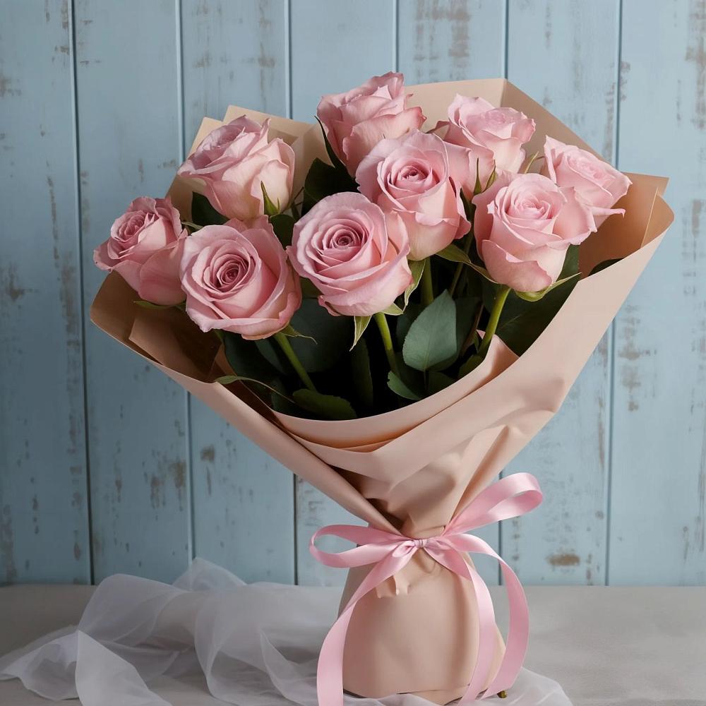 Букет цветов из: Розы в Климово