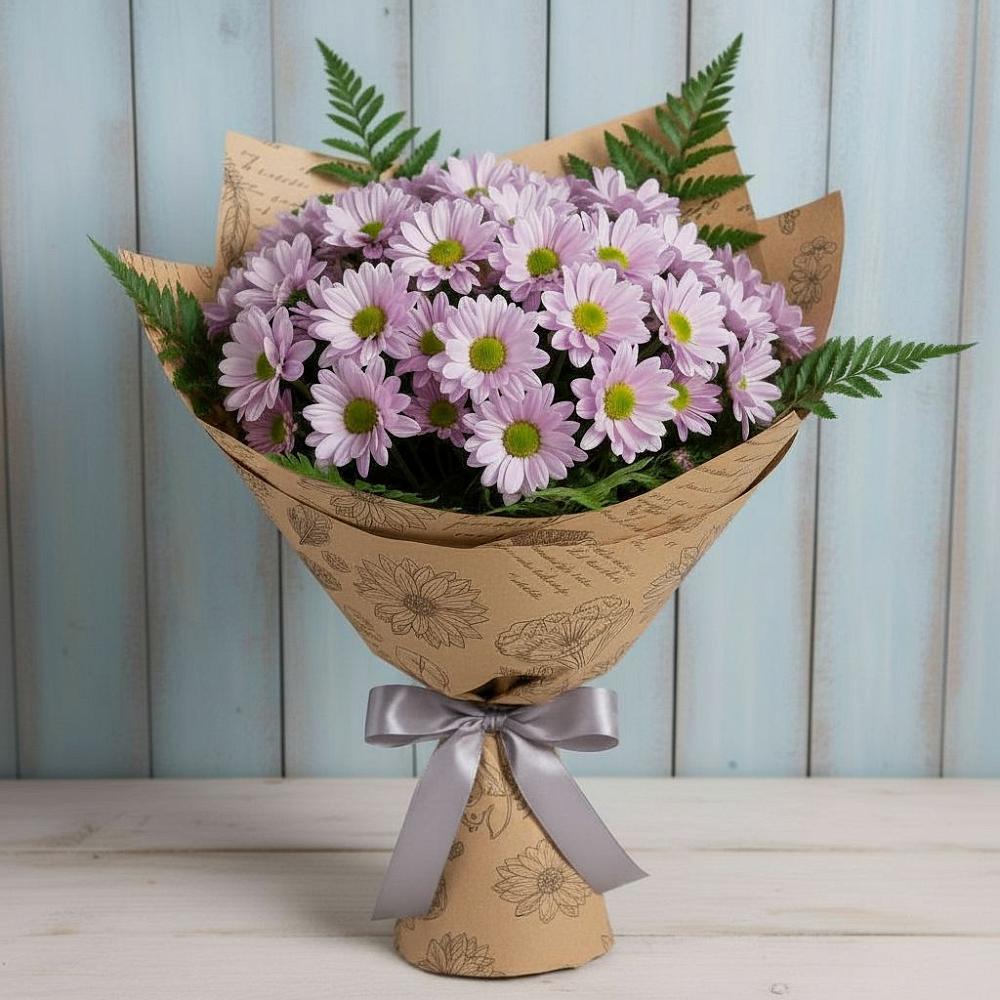 Букет цветов из: Хризантемы в Климово