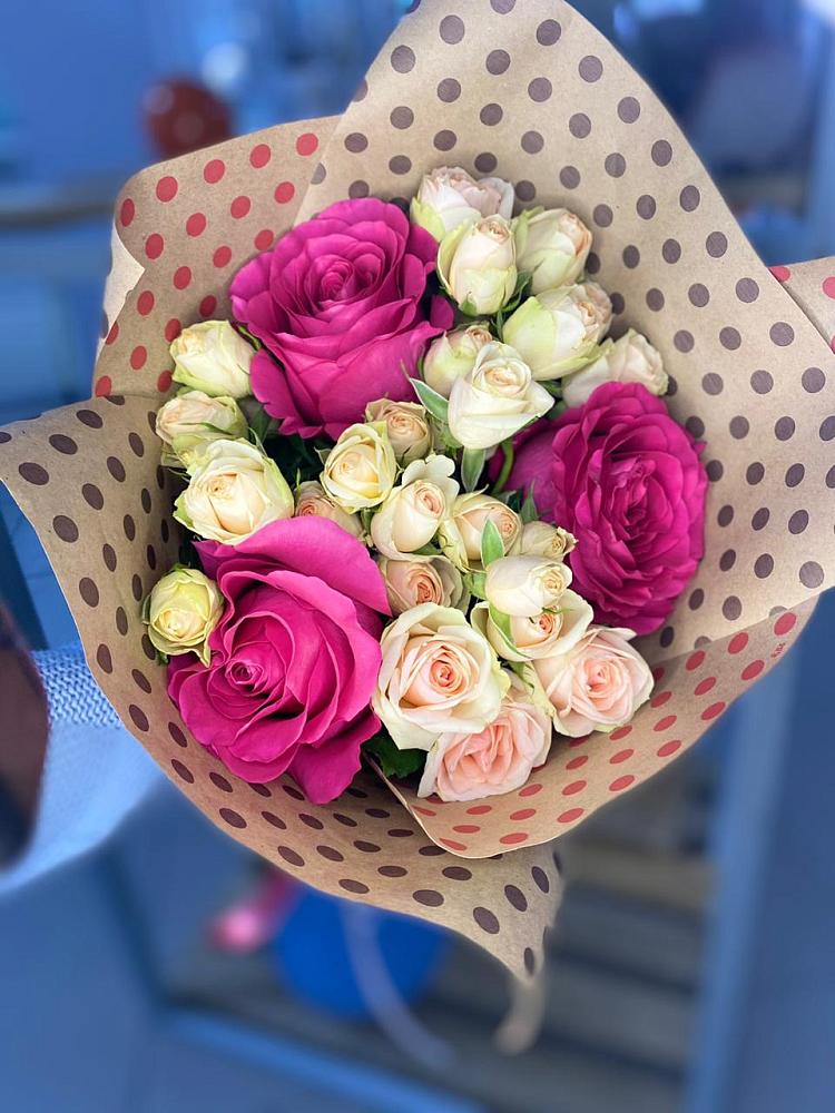 Букет цветов из: Розы в Климово