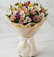 Букет цветов из:  Альстромерии в Климово