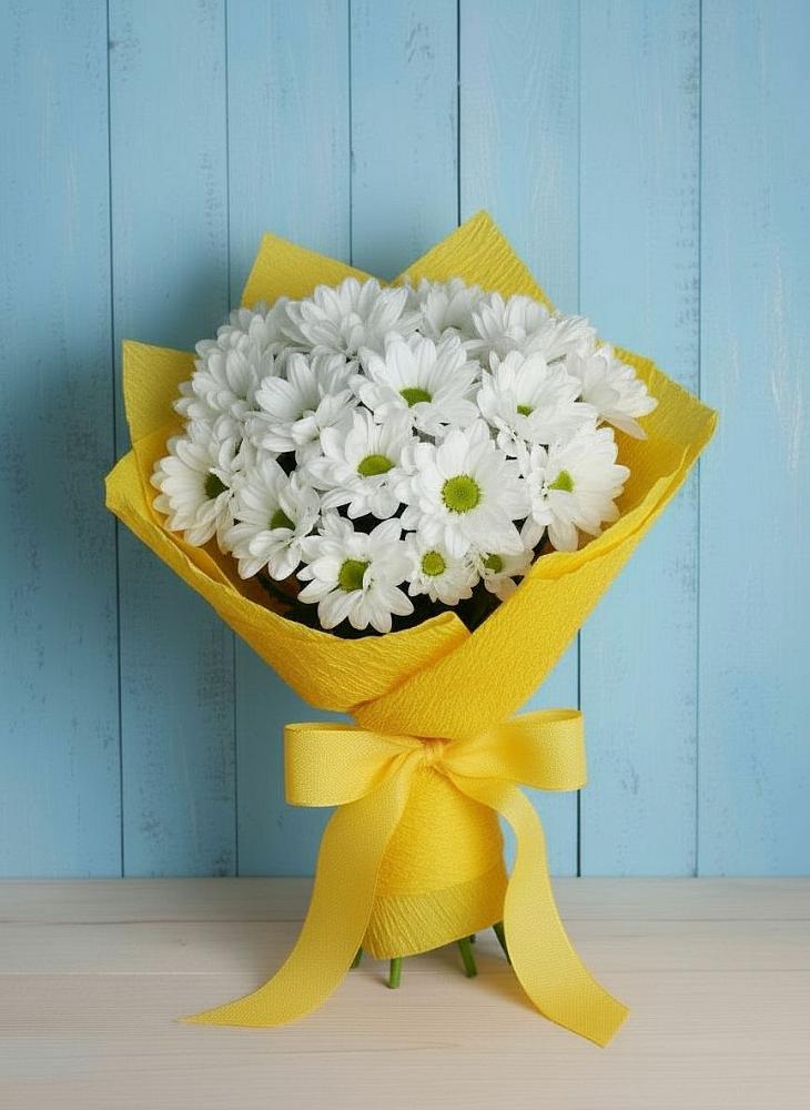 Букет цветов из: Хризантемы в Климово