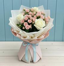 Букет цветов из:  Розы в Климово