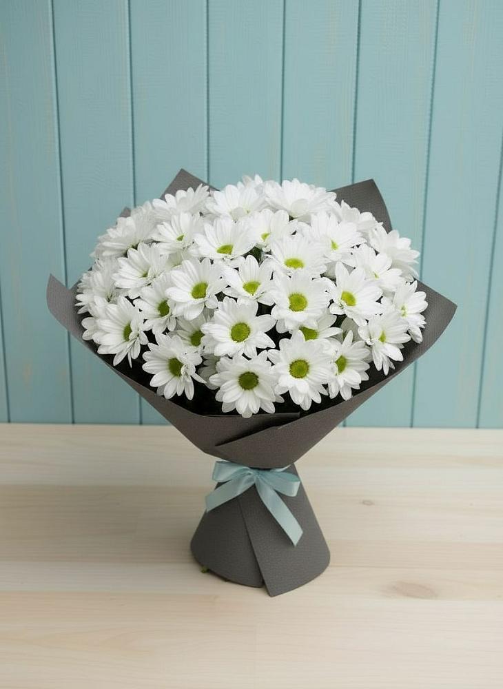 Букет цветов из: Хризантемы в Климово