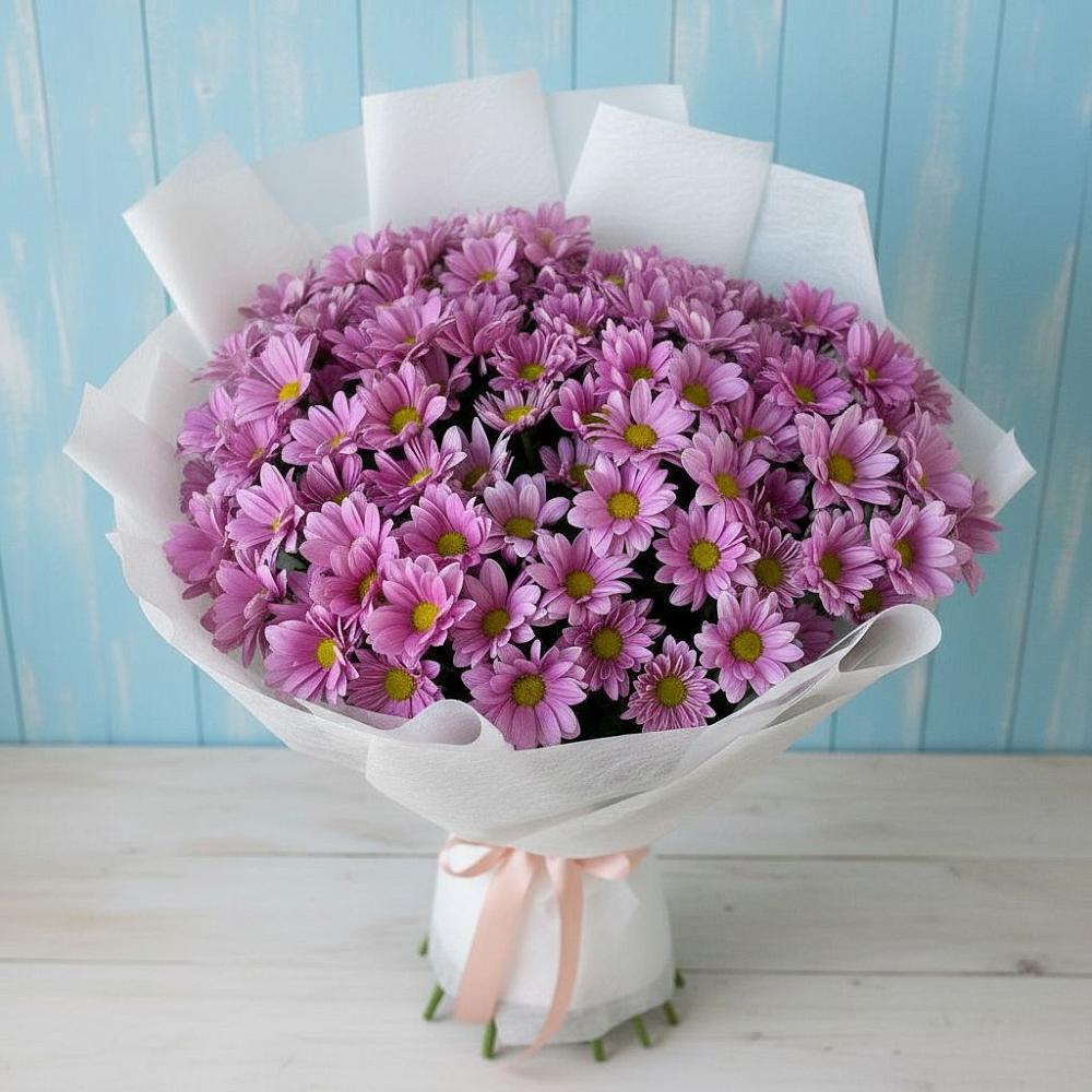 Букет цветов из: Хризантемы в Климово