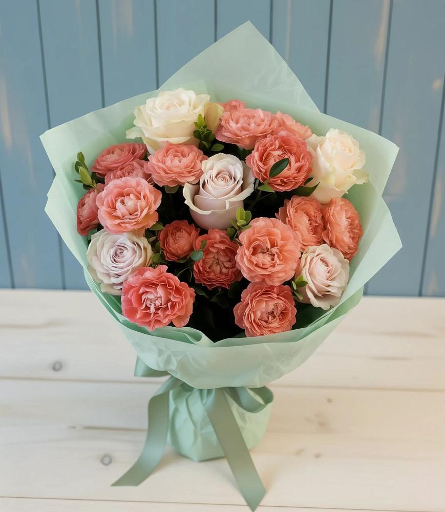 Букет цветов из: Розы в Климово