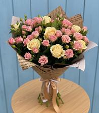 Букет цветов из:  Розы в Климово