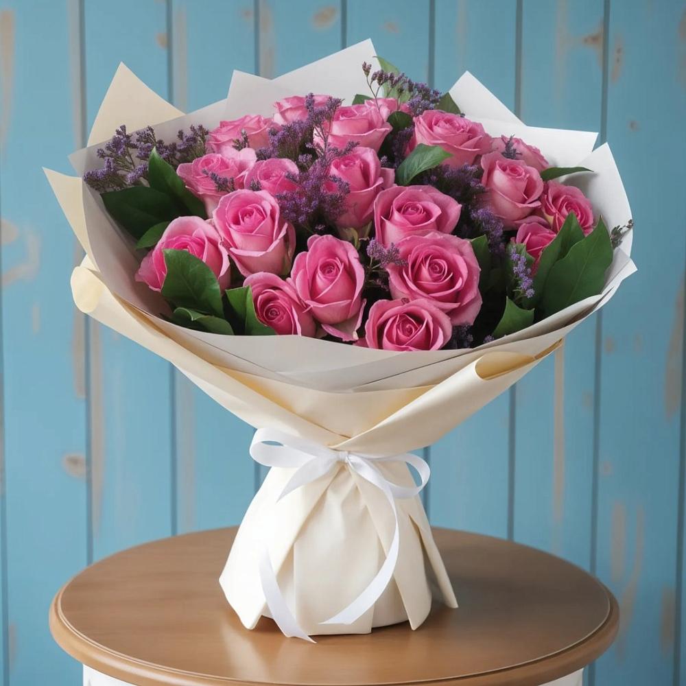 Букет цветов из: Розы в Климово