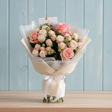 Букет цветов из:  Розы в Климово