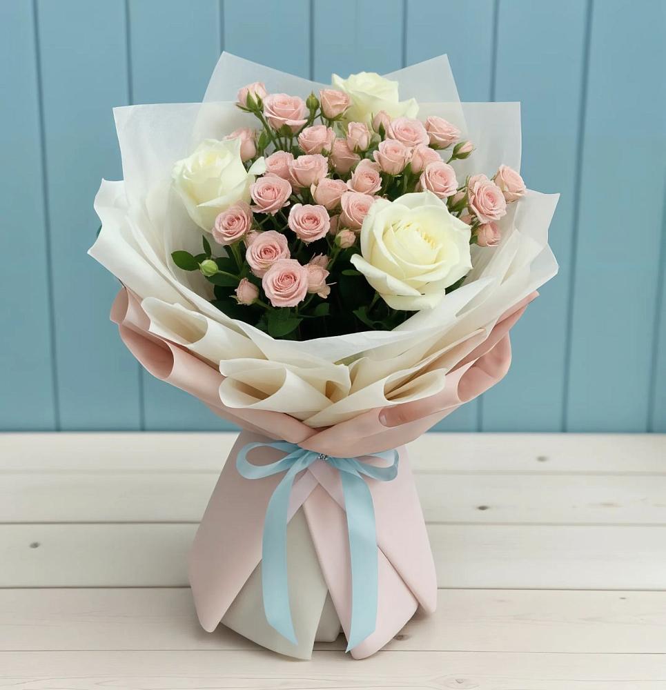 Букет цветов из: Розы в Климово