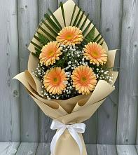 Букет цветов из:  Герберы в Климово