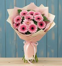 Букет цветов из:  Герберы в Климово